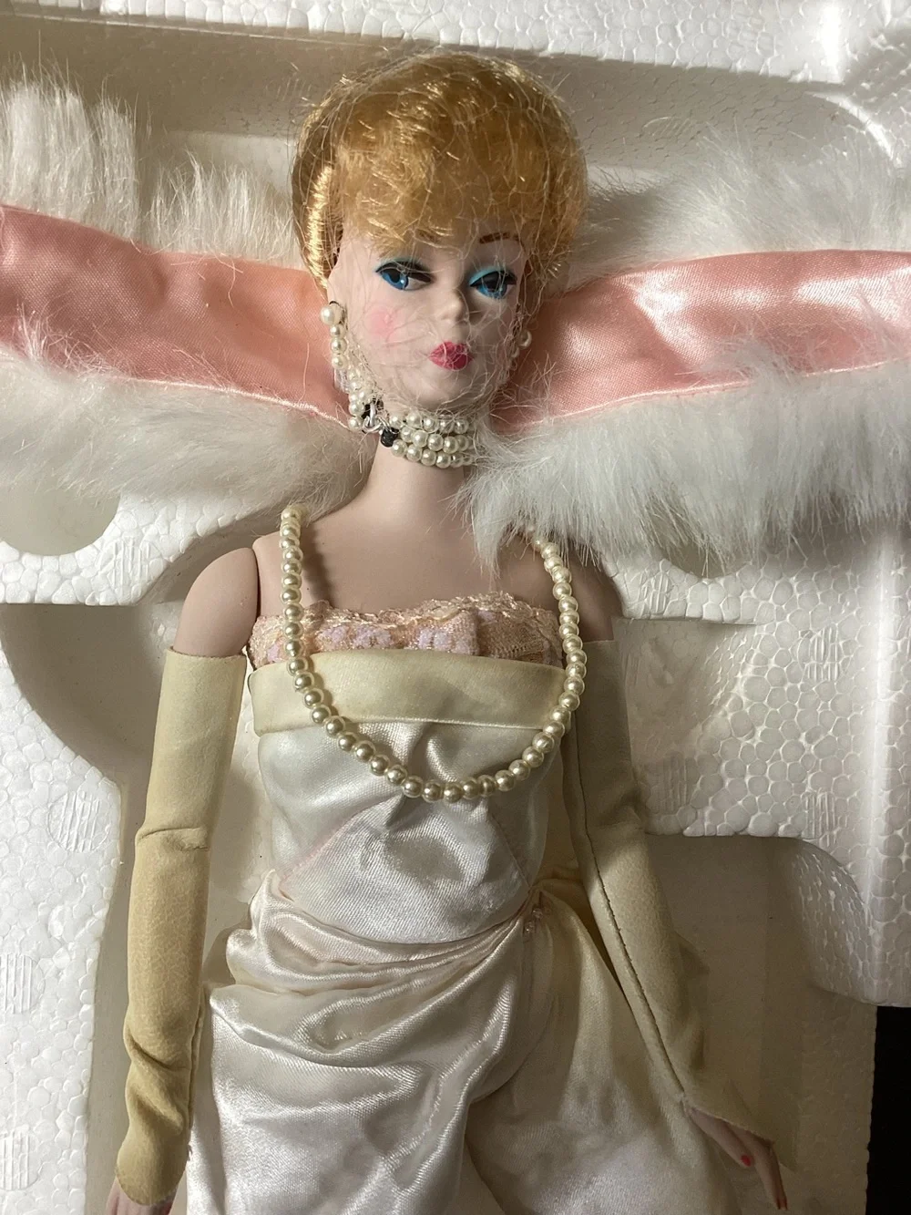 Enchanted Evening 1960 Barbie Porcelain Limited Edition 1986 Mattel  3415 New